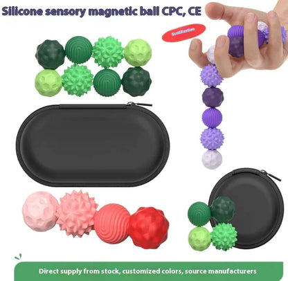 Magnetic Silicone Fidget Balls