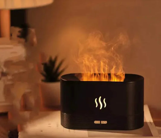 Flame Effect USB Aromatherapy Humidifier
